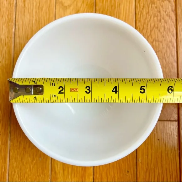 1.5 Pint PYREX 401 Mixing Bowl Serving Bowl Ovenware Milk White - Picture 4 of 15